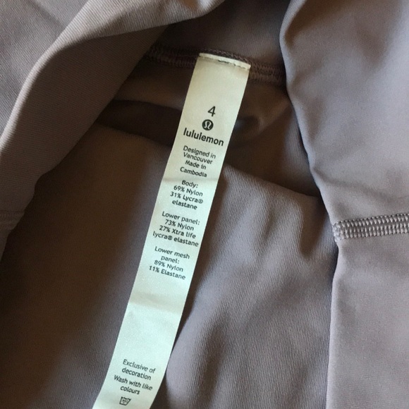 Lululemon Wunder Under Scallop 23” - Picture 5 of 5